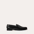 Ralph Lauren Maestra Calfskin Penny Loafer Black