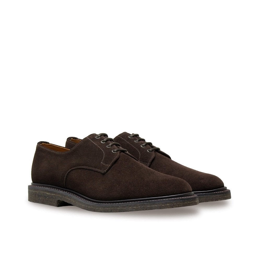 Sanders Charlie Mocha Reverse Suede Plain Gibson