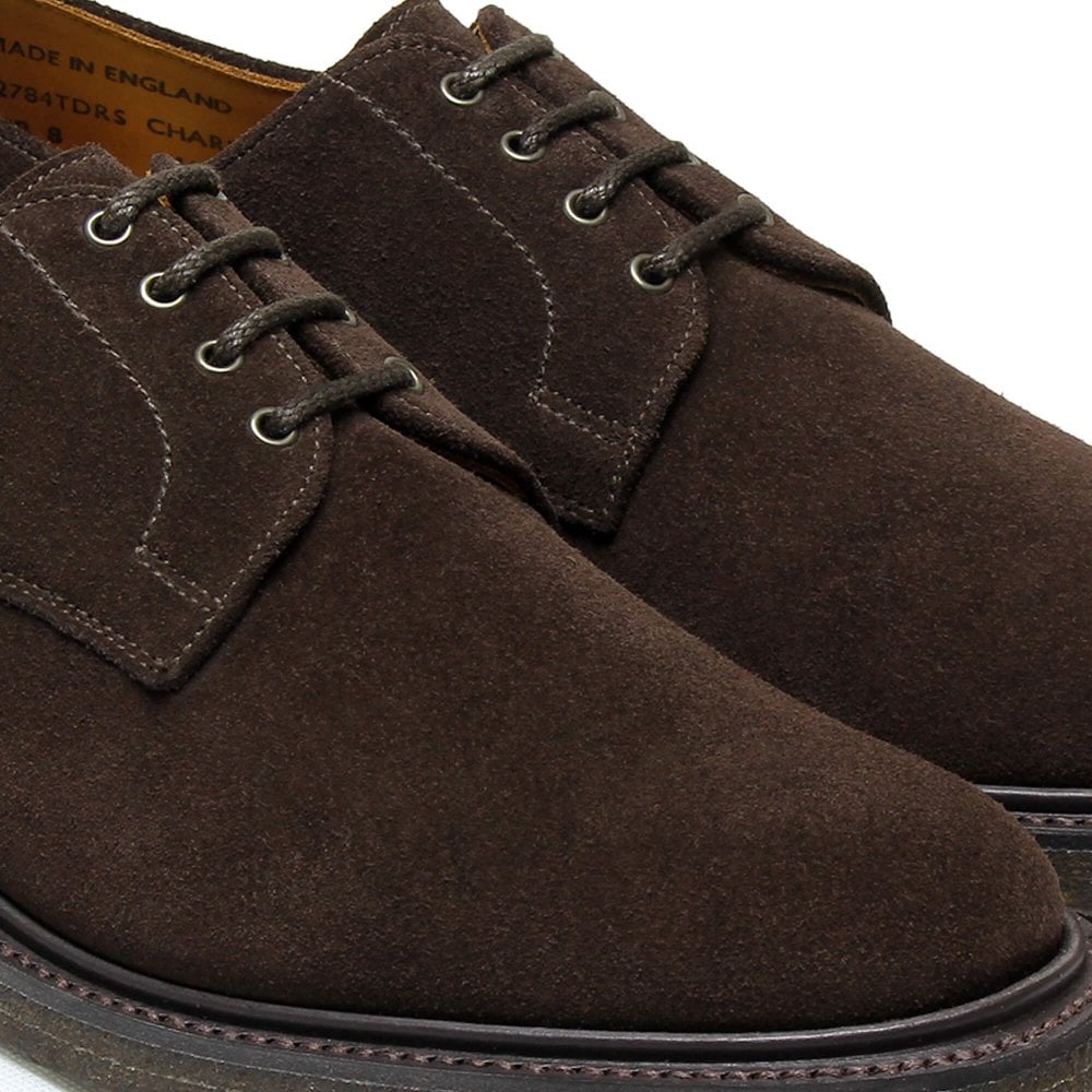 Sanders Charlie Mocha Reverse Suede Plain Gibson