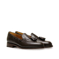 Sanders Finchley Dark Brown Calf Tassel Loafer