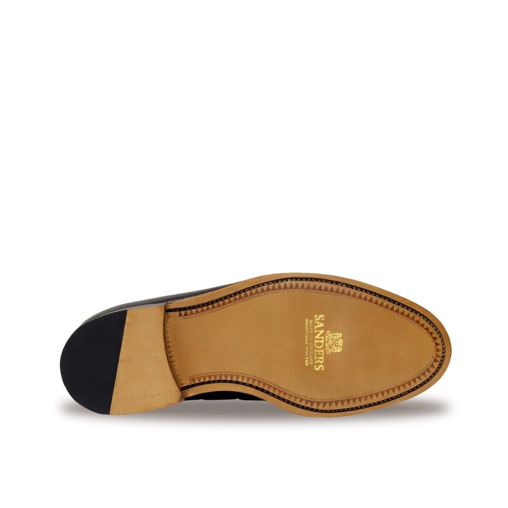 Sanders Finchley Dark Brown Calf Tassel Loafer