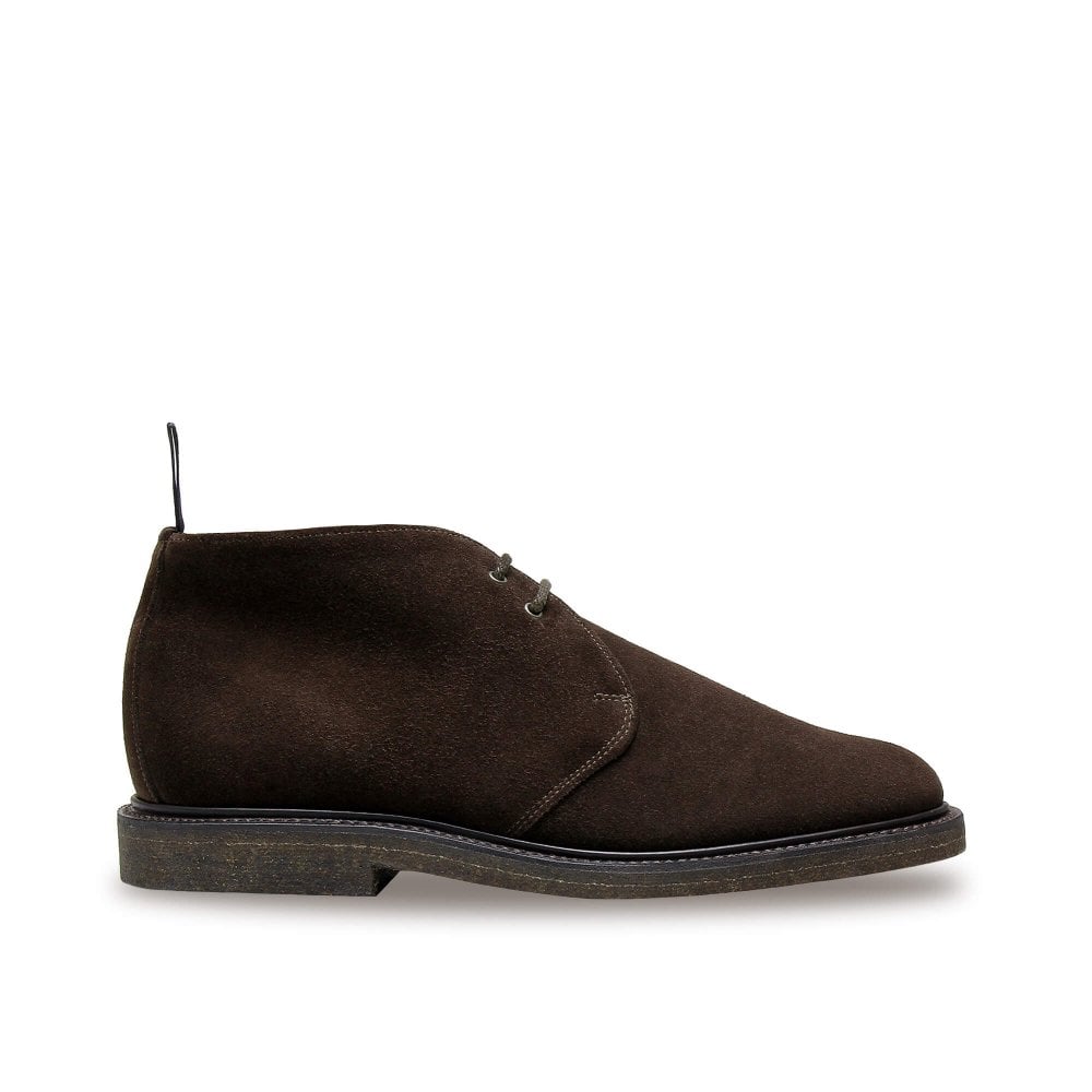 Sanders Harry Mocha Reverse Suede Chukka Boot