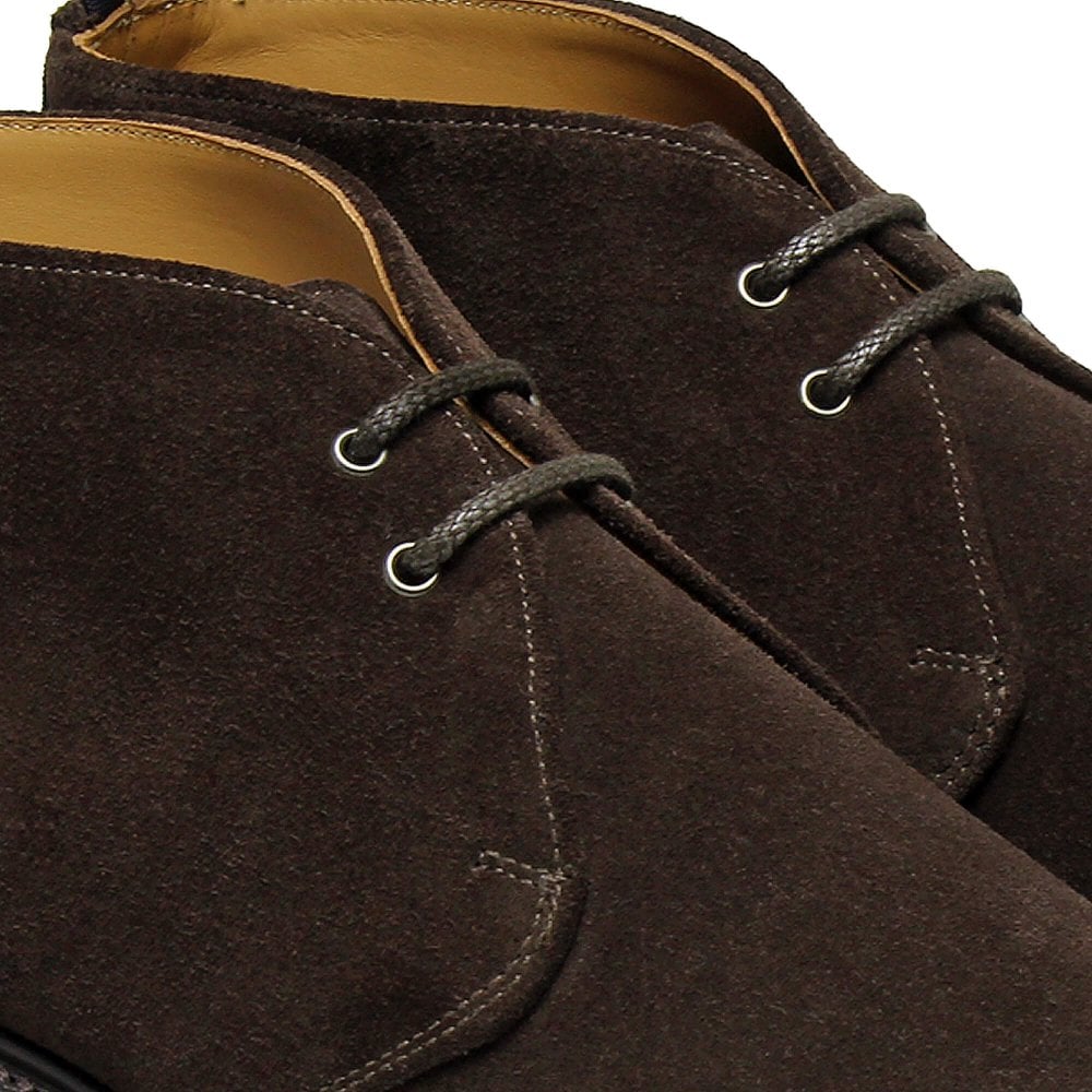 Sanders Harry Mocha Reverse Suede Chukka Boot