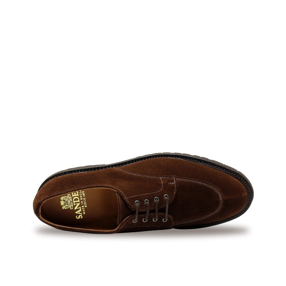 Sanders Jonah Polo Snuff Suede Split Toe Apron Gibson